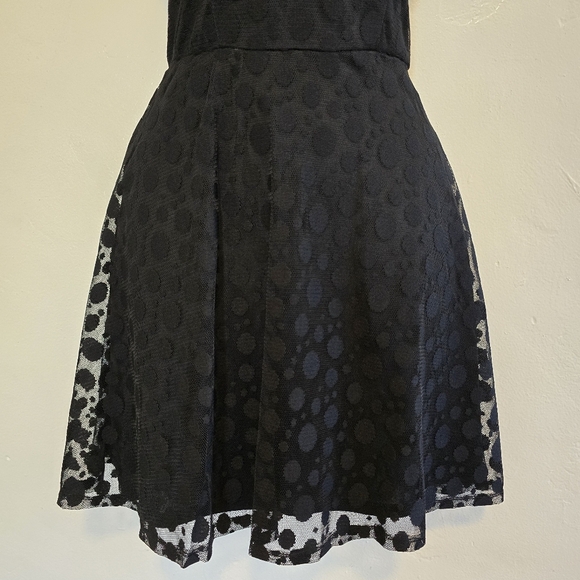 Lily Rose - Black Fit & Flare Mini Dress - Picture 3 of 15